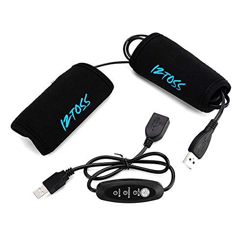 KKmoon Puño Calefactable para Moto con Calefacción USB,Fundas para Manillar de 7/8...