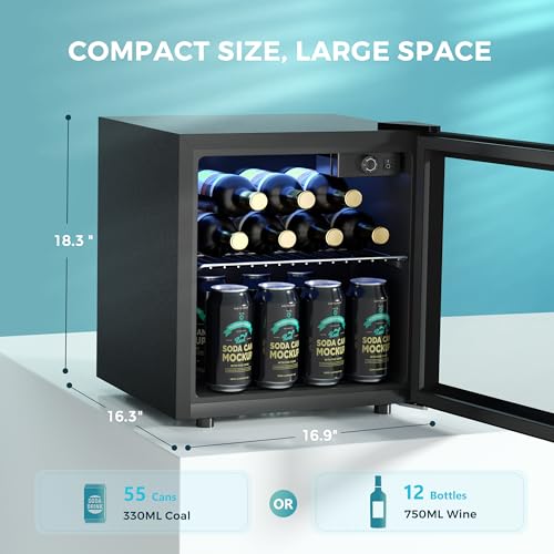 Reviews y listado de Mini refrigerador puerta vidrio los mejores 5. 8 Imagen adicional