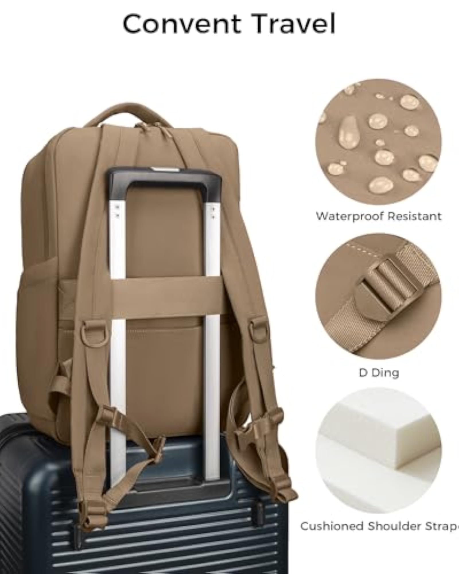Backpack for Work, Stylish and Functional