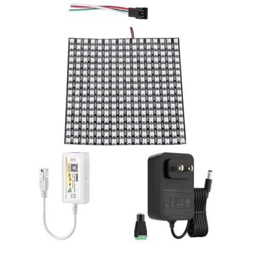 BTF-LIGHTING WS2812B ECO RGB Alloy Wires 5050SMD Individual Addressable 16X16