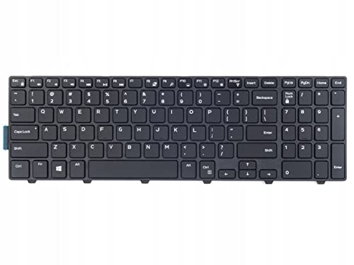 tradebit - Tastatur für Dell Inspiron 15 5000 5551 5555 5558 5559 LED QWERTY US