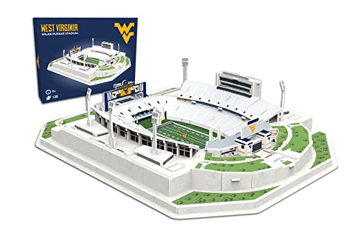 Pro Lion 3D Jigsaw Puzzle Milan Pushkar Stadium Construction Building Kits - 120 Pieces | West Virginia Football League Gifts for Boys, Adults, Men & Kids Aged 7+ | Puzzles Games Kit for Creative Fans