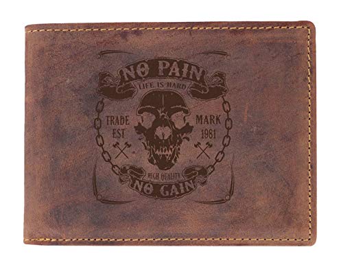 Greenburry Vintage Biker Leder Geldbörse Bikerbörse Bike-02