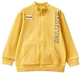 United Colors of Benetton Chaqueta M/L 3j70g501q Sudadera, Amarillo Girasol 315, 2 años Niños y Adolescentes