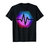 PulseChain Crypto Pulse PLS Sphere Ball Logo T-Shirt