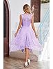 Meetjen Cocktail Dress for Women Lace Bridesmaid H... #3