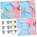 PLAFOPE 12 Pcs Animal Headband Tiger Ears Bunny Hair Accessories Elephant Headband Zoo Ear s Cartoon Bunny Makeup Stuffed Animals Short Plush Material