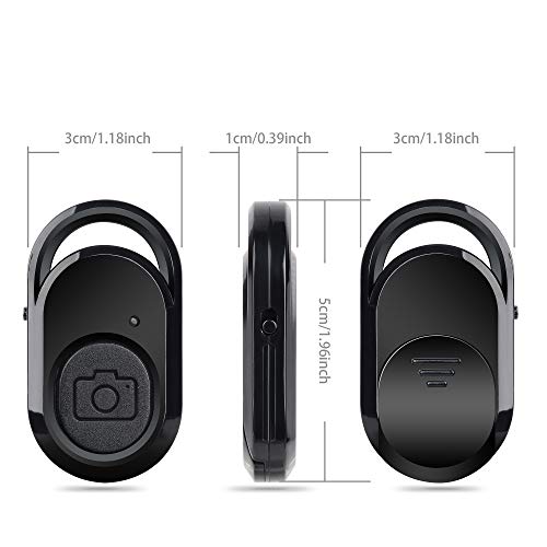AMATHINGS Bluetooth Fernbedienung Selbstauslöser Handy für Smartphones und Tablets – Selfieauslöser Bluetooth Remote Shutter kompatibel mit IOS und Android (1 Stück) - Image 3