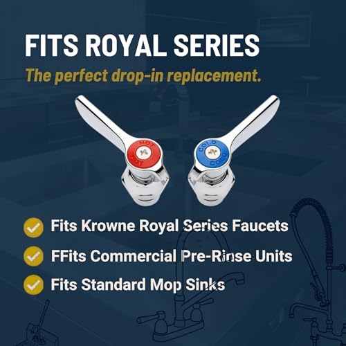 image for Krowne 21-310L Krowne Silver Series 1/4 Turn Ceramic Repair Kit (fits 