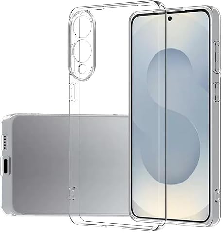 Zore Galaxy ile uyumlu S25 Edge Kılıf Zore Süper Silikon Kapak Şeffaf