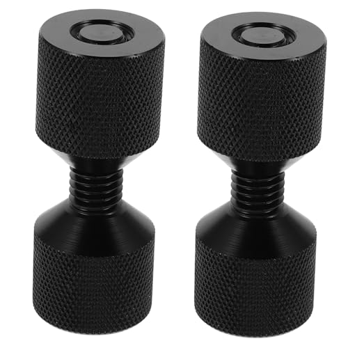 Happyyami 1Pair Flange Alignment Pins Durable Double Hole Pin for Precise Car Assembly and Efficient Pipe Welding for Various Automotive Modifications