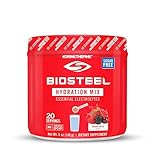 BioSteel Zero Sugar Hydration Mix, Great Tasting Hydration with 5 Essential Electrolytes, Mixed Berry Flavor, 20 Servings per Tub