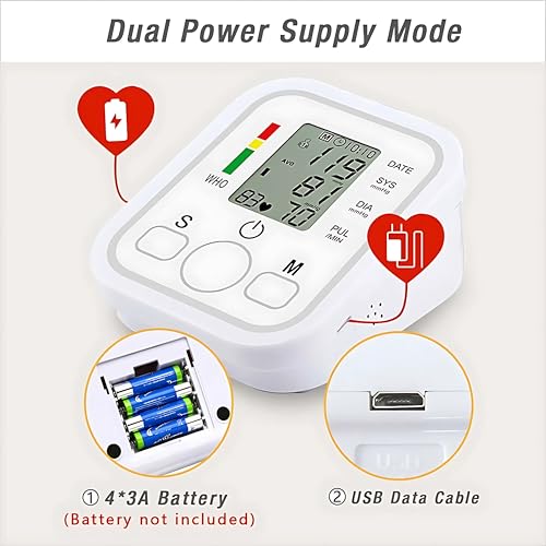 Image of Aika Combo Pack: Digital Blood Pressure Monitor with Voice Guidance & M-Size Knee Cap | Accurate Health Monitoring and Joint Support