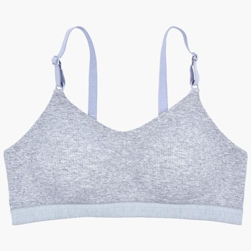 Teen Bras for Girls Ages 12-14 14-16,Girls Bras 10-12 Years Old Lightly Padded 4 Pack3