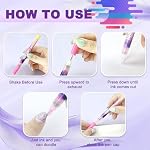 12 Color Nail Art Pens, 0.5 MM Nail Polish Pens Set Drawing Painting Point Liner Acrylic Painted Pen Kit, Waterproof and Quick-drying Nail for DIY Nails Art Design Manicure Tools - Image 3