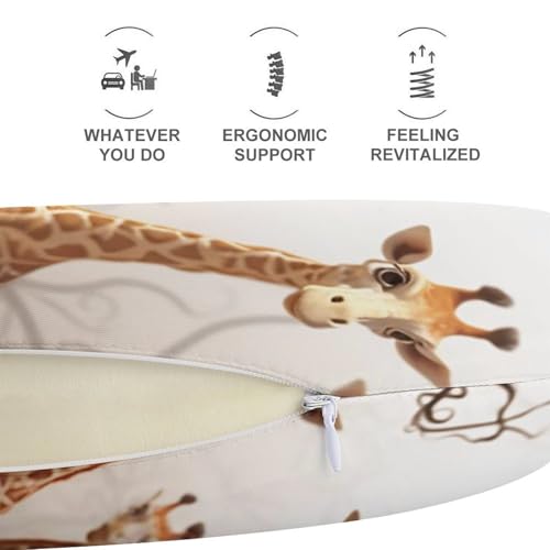 Almohada de viaje espuma viscoelástica tamaño único miniatura 5