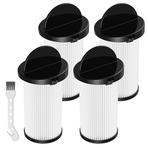 Image of HEPA Pre-Motor Filter Compatible with EyeVac Home, Pro, Pet, Air, Plus and NeoVac Elite Touchless Stationary Vacuum For Eye-Vac Filter Replacement Part # EV-PMF, 4 Pack