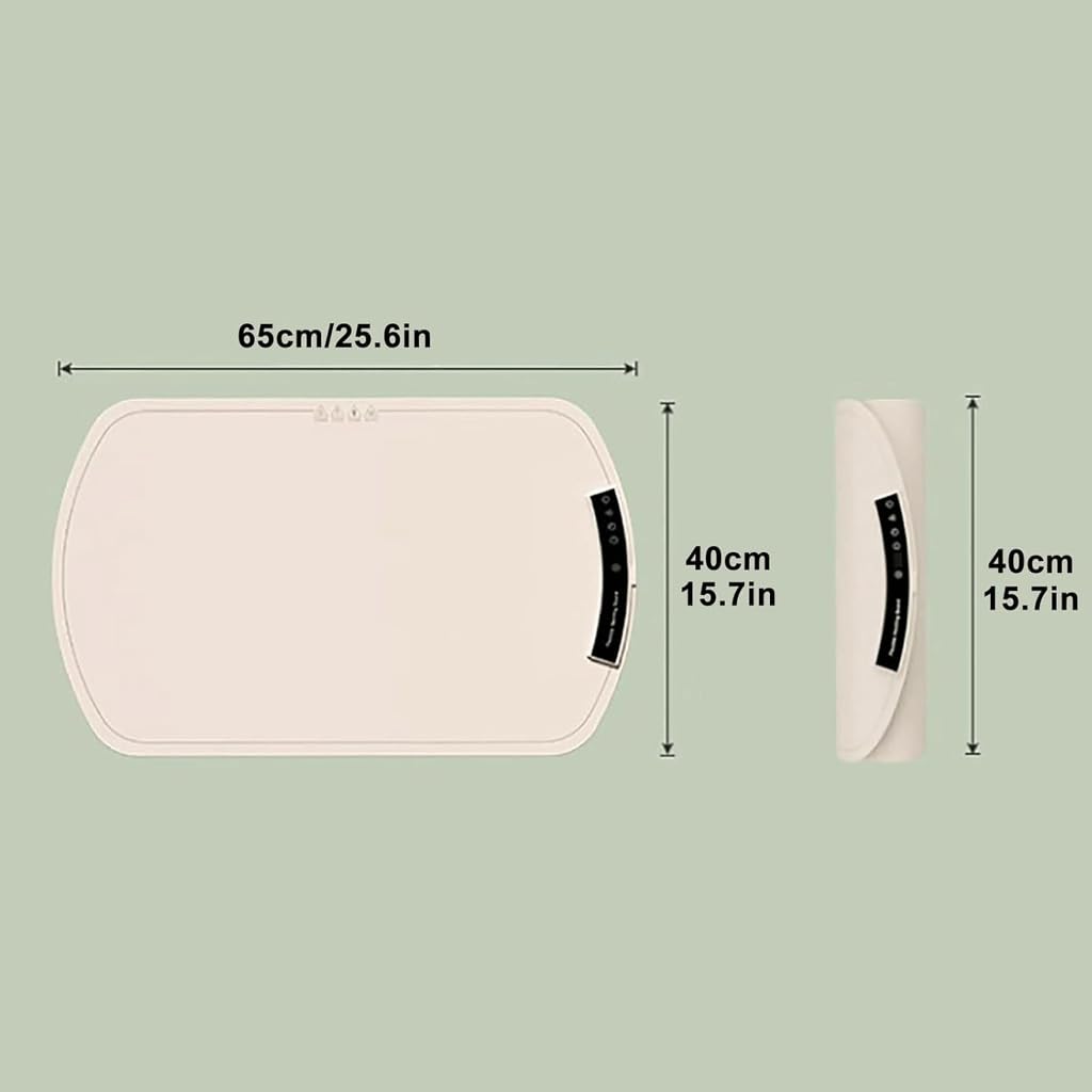 Plaque chauffante en Silicone, Tapis pour légumes Chauds, Tapis de Table à Manger Domestique, Panneau Isolant Alimentaire Multifonctionnel Pliable