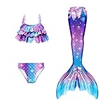 3 ----- cola de sirena para cosplay, fiestas temáticas, fiestas de Halloween, vacaciones en la playa, fiestas en la piscina, baños, natación, fotos y etc .: es el sueño de toda niña.