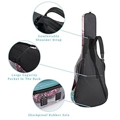 Hondank Housse de protection rembourrée pour guitare acoustique classique Motif licorne Rose, Multicolor 01, 42.9×16.9×4… - Les Beatles, Paul McCartney, John Lennon, RIngo Starr, George Harrison Hondank Housse de protection rembourrée pour guitare acoustique classique Motif licorne Rose, Multicolor 01, 42.9x16.9x4… – Image 3