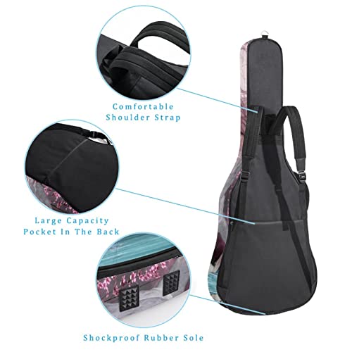 Hondank Housse de protection rembourrée pour guitare acoustique classique Motif licorne Rose, Multicolor 01, 42.9×16.9×4… - Les Beatles, Paul McCartney, John Lennon, RIngo Starr, George Harrison Hondank Housse de protection rembourrée pour guitare acoustique classique Motif licorne Rose, Multicolor 01, 42.9x16.9x4… – Image 4