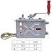 vidaXL Cabrestante Manual de Cable 1134 kg/ 2500 ib 10 m Grúa...