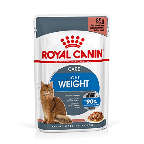 Royal Canin - Light Weight / Embonpoint Chat 1 à 7 Ans - Lot de 12 Sachets de 85g