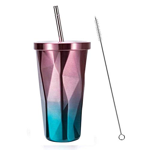Stainless Steel Tumbler, Aijoso Vacuum Insulated Tumbler Coffee Cup Double Wall Travel Mug