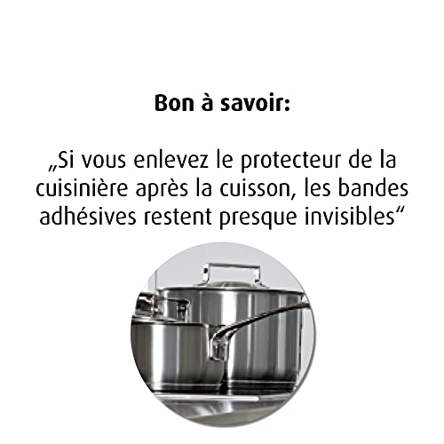 Protège-poêle Basic reer réglable pour sécuriser les repas en famille au quotidien - 8