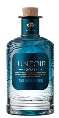 LUNEOIR Blanco - Agaven-Spirituose (1x 0,5l) 41% Vol. - Aus natürlichen Zutaten - Perfekt für Paloma & Margarita