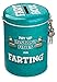 Price comparison product image 2 X Instant Fines Pay Farting Money Tin, Blue, 14x9x8cm