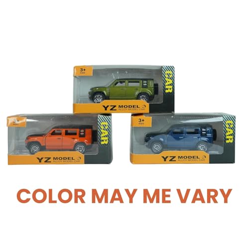 Image of DREAMY DEN 1:36 Defender Die-Cast Metal Toy Car | Pull Back Action with Openable Doors, Bonnet & Boot | Realistic Lights & Detailing | Premium Miniature Car Model Toy for All Ages