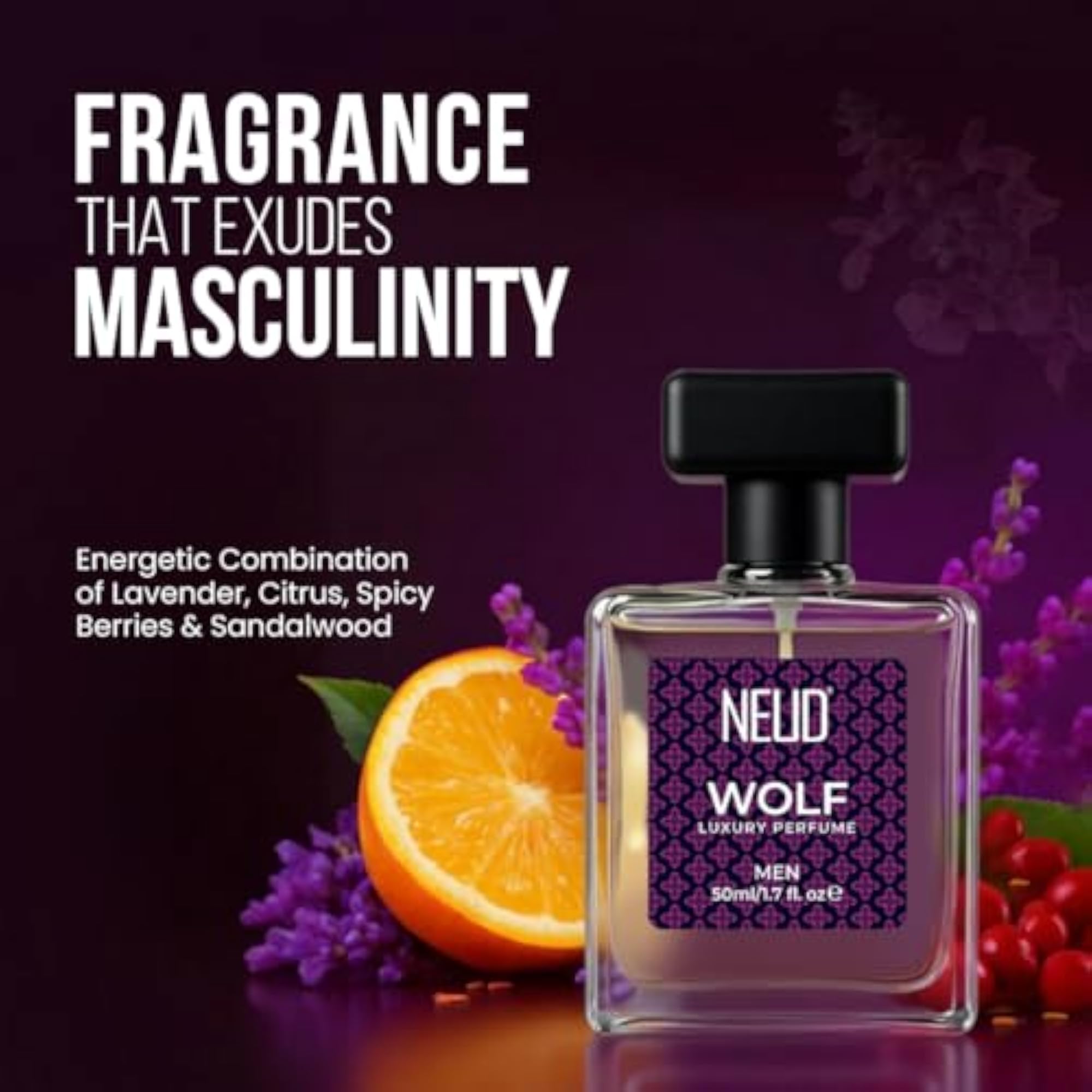 Luxury Perfume Set for Men Gift Pack, 3 x 50ml EDP