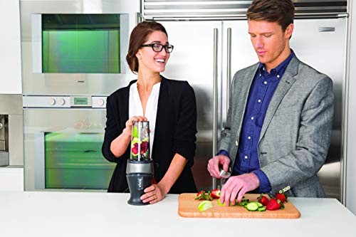 Ninja Personal Blender For Shakes, Smoothies, Food Prep, And Frozen Blending With 700-Watt Base And (2) 16-Ounce Cups With Spout Lids (Qb3000Ss) (Renewed) #TOP1