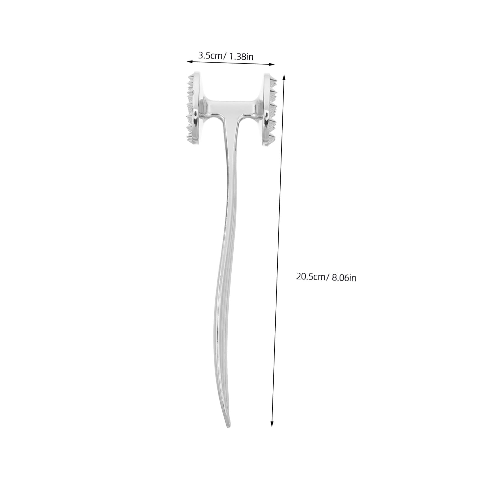 Cabilock Dual Sided Mallet for DIY Tenderizing Ergonomic Hammer with Hanging Kitchen Tool for Steak Chicken and Various Meats