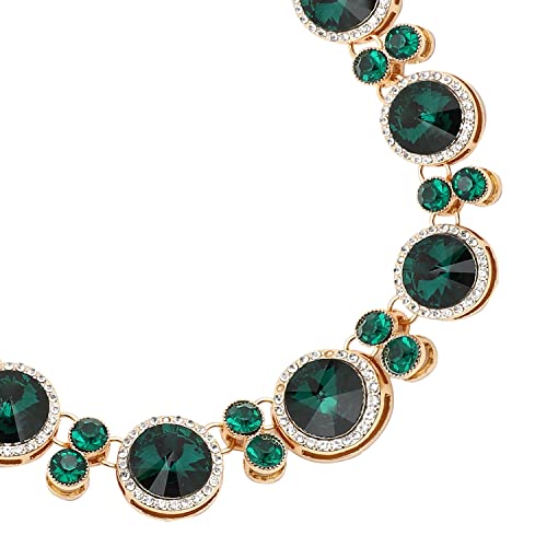 Image of SOHI Contemporary Necklace for Women and Girls, Necklace with Chain detailing for women, Statement jewellery, Fashion Jewellery for women, Imitation, ladies