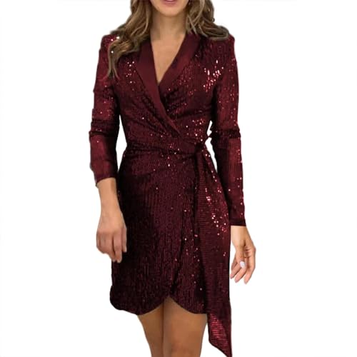 Robe de soirée brillante sequins pour votre défilé de Mardi Gras