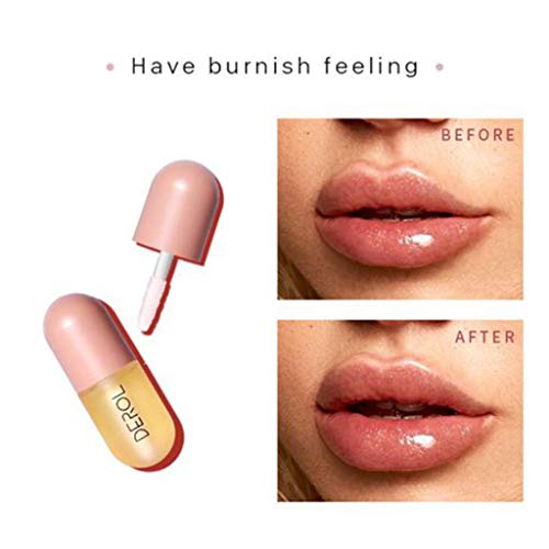 Lofuanna CAZM-09-FCY Natural Lip Plumper, Plant Extracts Plumping Lip Serum,Lip Enhancer thumb #2