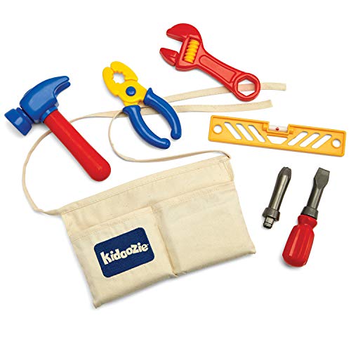 Kidoozie G02097 Little Builder Tool Belt Toy Kidoozie Toys