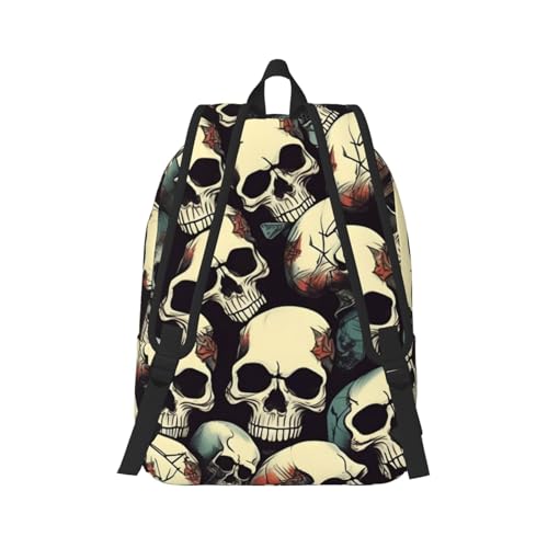 Sac à dos d'extérieur imprimé squelette idéal pour vos voyages - 3