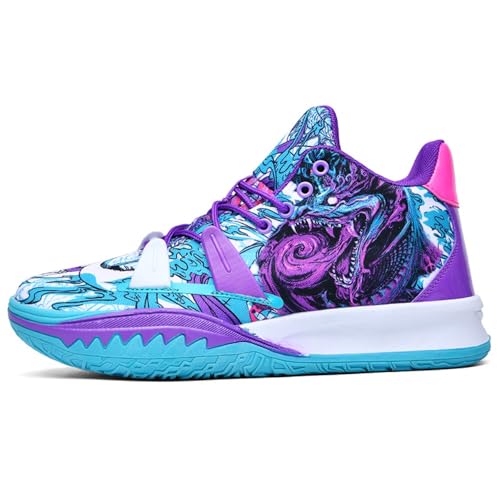 Tenis unisex coloridos con soporte de arco para evitar resbalones en el baloncesto