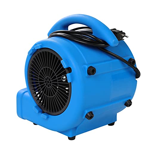 Mounto 1/8Hp 600Cfm Air Mover Floor Dryer Utality Fan Blower #TOP3