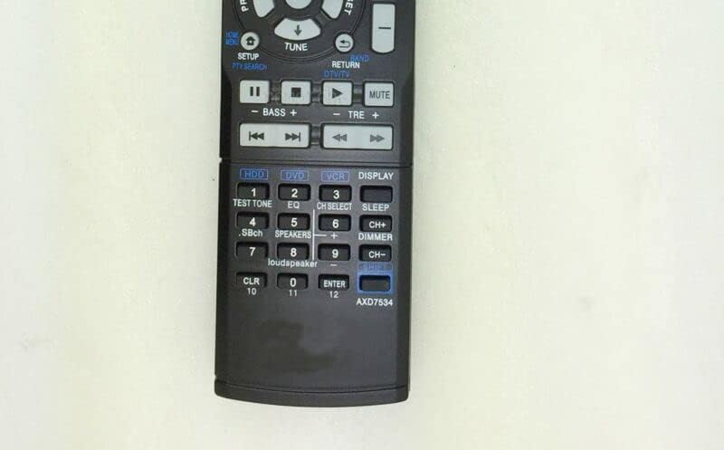 Replacement Remote Control Replace for TV/Audio/Projector for Pioneer VSX-42 AXD7501 VSX-524-K AXD7517 AXD7621 AV Receiver