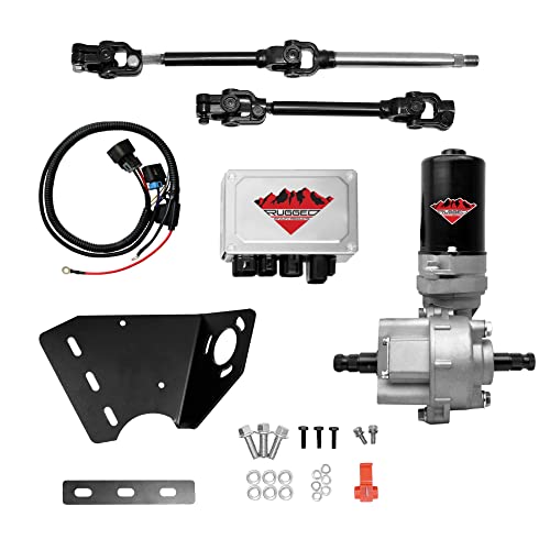 Rugged Front Electric Power Steering Kit for Polaris Ranger 900/1000/Diesel, is A Bolt on System, Gets Rid of Wheel Jerk/Bump Steer When Navigating Rough Terrains (See Fitment Details in Description)