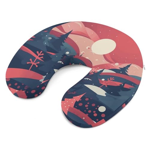 Almohada de viaje de espuma viscoelástica tamaño único miniatura 6