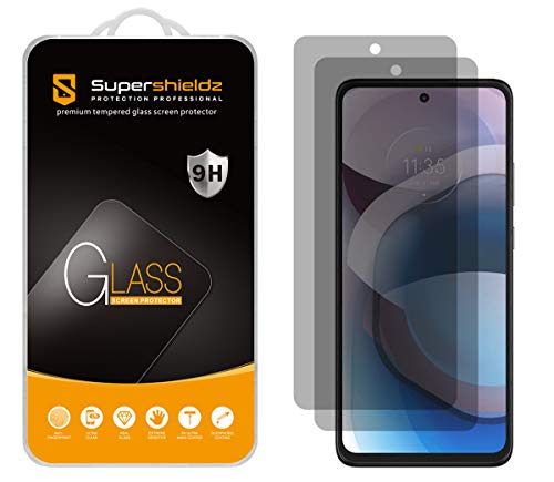 Verre trempé anti-espion Motorola Moto G 5G protège-écran contre les rayures et regards Supershieldz