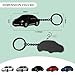 glahorse For Volkswagen New Beetle Keychain，For Volkswagen New Beetle Accessories 2005-2022，Metal Keychain (Black)