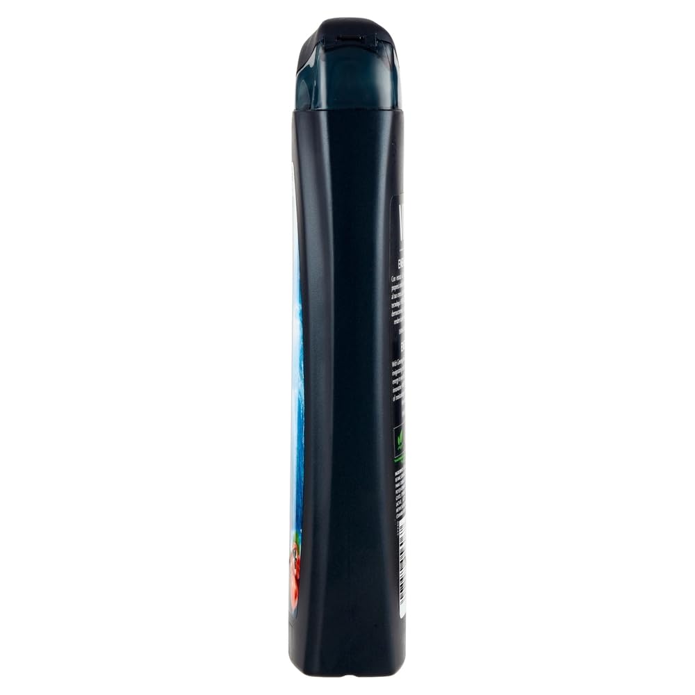 24x Vidal Duschgel Bagnodoccia Energy & Sport/Duschschaum mit Ginseng- und Guarana-Extrakten 250ml + Beni Culinari Kostenloser Schlüsselanhänger