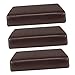 LOVIVER 3pcs Housses De Housse De Coussin De Siège en Cuir PU Imperméable pour Chaises De Canapé