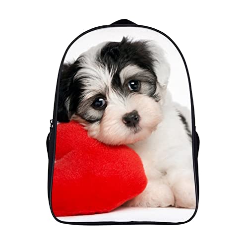 Sac à dos de voyage et travail Animal Dog idéal pour l'école des adolescents